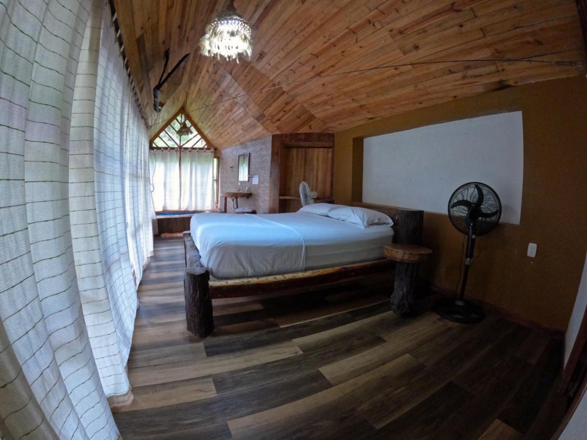 Ecohostal Rio Piedra El Zaino Ngoại thất bức ảnh