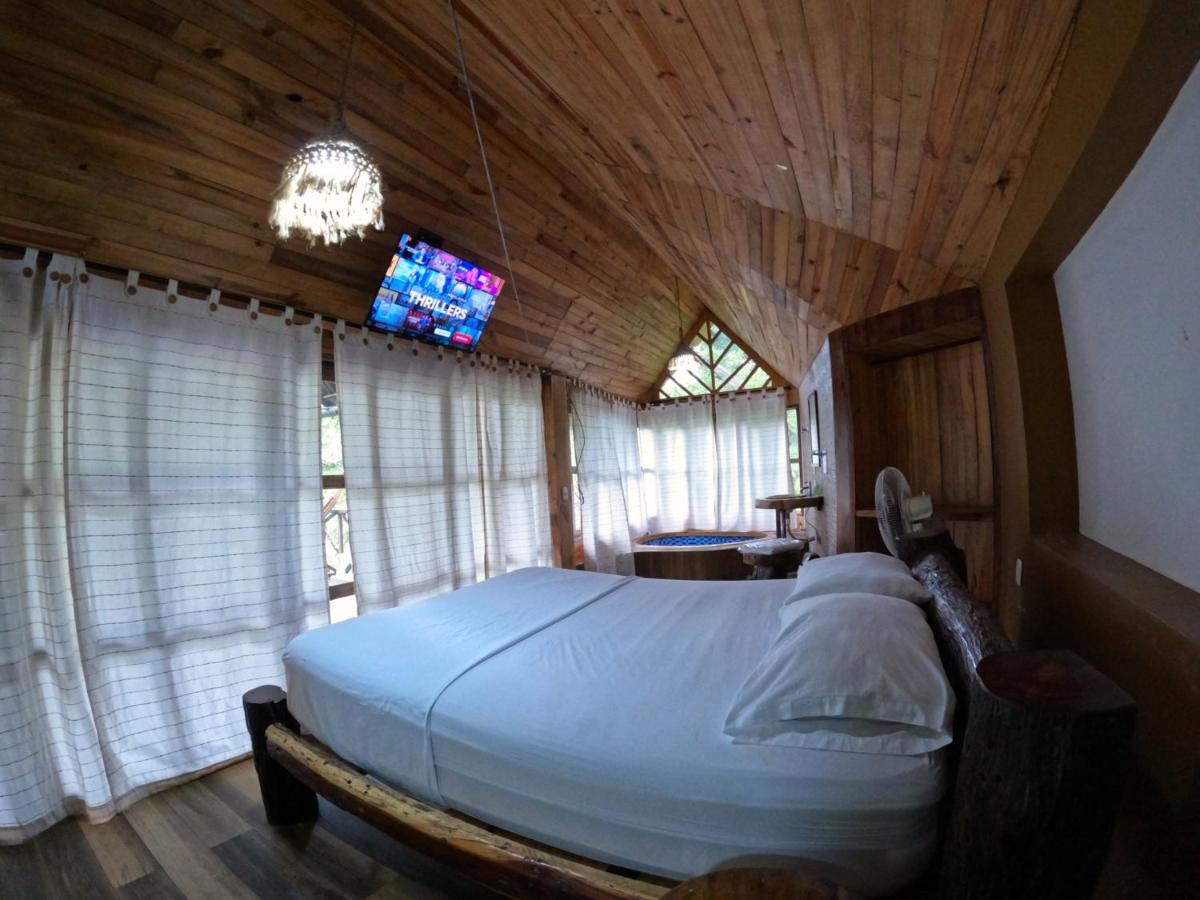 Ecohostal Rio Piedra El Zaino Ngoại thất bức ảnh